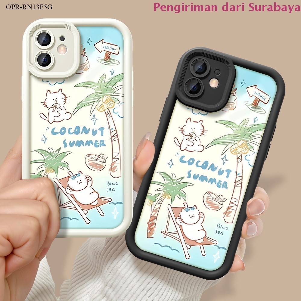 OPPO Reno 13F 11F 11 10 8T 8 7Z 8Z 7 8 6 5F 5 4F 4 F5 2F 2Z F9 F11 F7 Pro 4G 5G กรณีการ์ตูนปลอก Hp K