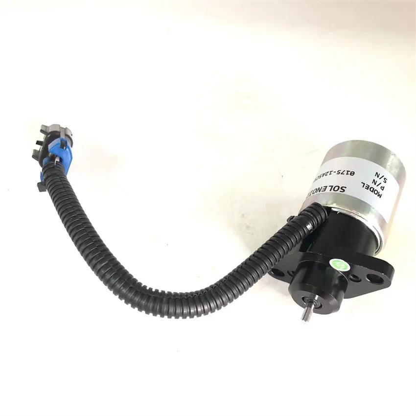 การใช้ปิดโซลินอยด์ Actuator 12V 0175-12A5C9S SA-4863 สําหรับเครื่องยนต์คูโบต้า