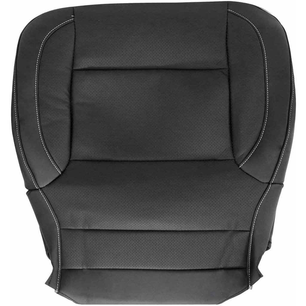 NLQR ไดร์เวอร์หรือผู้โดยสารด้านล่างด้านข้างเปลี่ยนฝาครอบเบาะหนังพรุนสีดํา#H2U H1Y หรือ H3B หรือ 4AA 