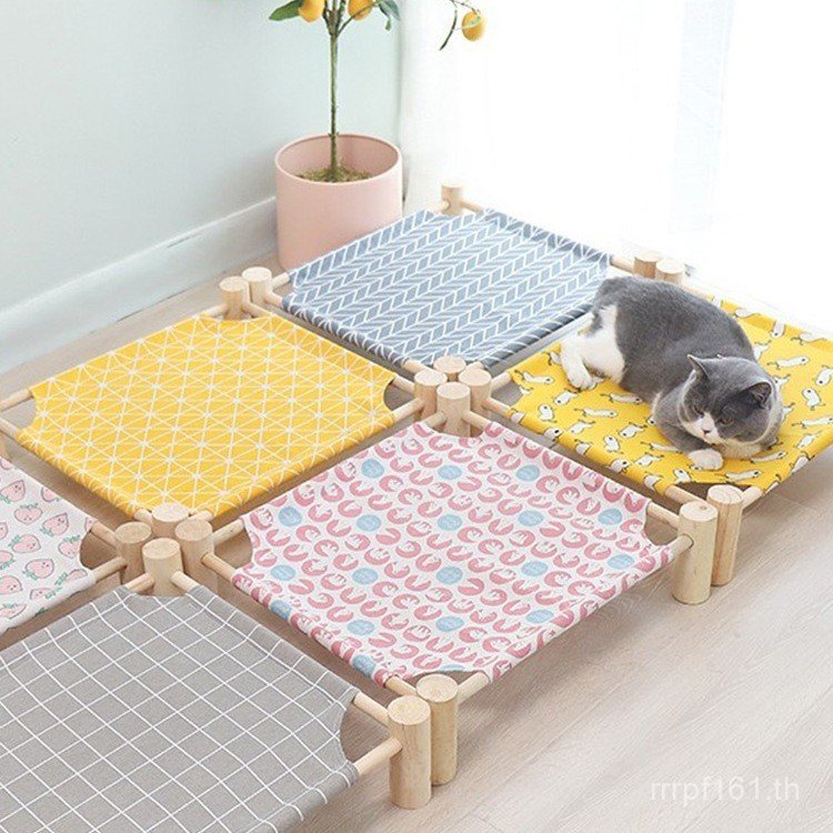 Leave Cat Litter Four Seasons Universal ที่นอนสุนัขขนาดเล็กเตียงสัตว์เลี้ยง Camp Bed Moisture-Proof 