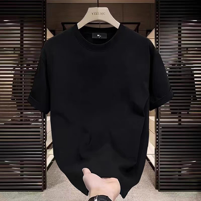 SY SHOP899 เสื้อยืดสีดำ เสื้อยืดแขนสั้น Tshirt women ใส่ได้ทั้ง หญิง และ ชาย ( NO.R1 )