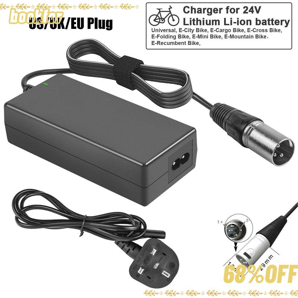 BOOKFOR Power Adapter Universal Trolley ทนทาน Ebike Charger