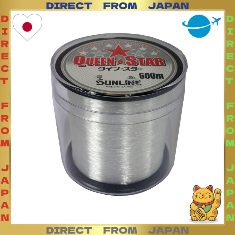 【DIRECT FROM JAPAN】Sunline (SUNLINE) Nylon Line QuinStar 600m 0.6 Clear