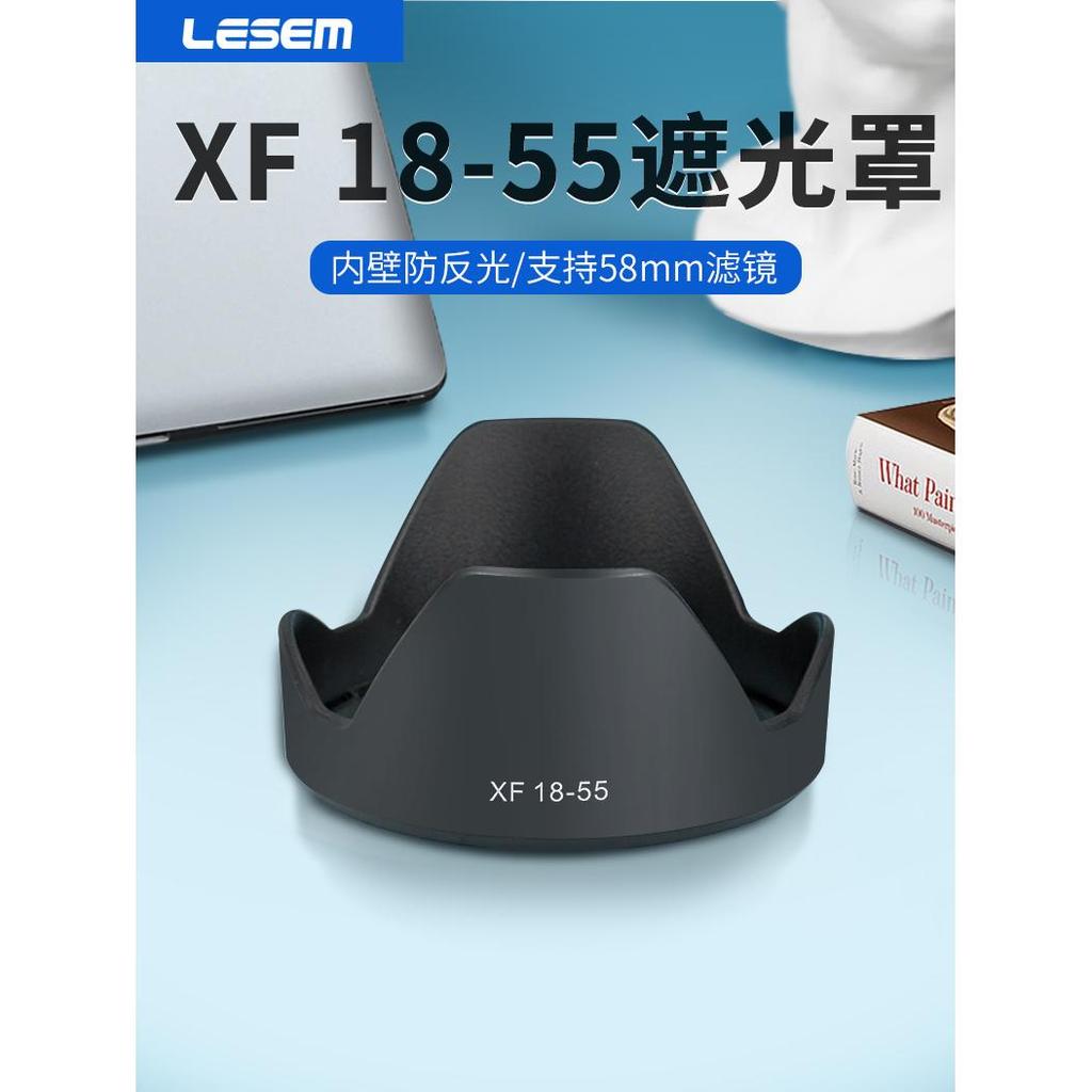 เหมาะสําหรับ Fuji 18-55 Hood XT20 XH1 XA3 XT4 XT10 XT5 XT3 X-T30 XS10 เลนส์ 18-55 มม. XF 14 มม.F2.8 
