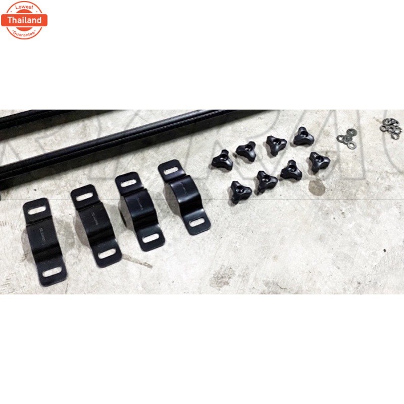 ชุดตัว U Carryboy ล็อคราวหลังคาgenuine  JRY Rack