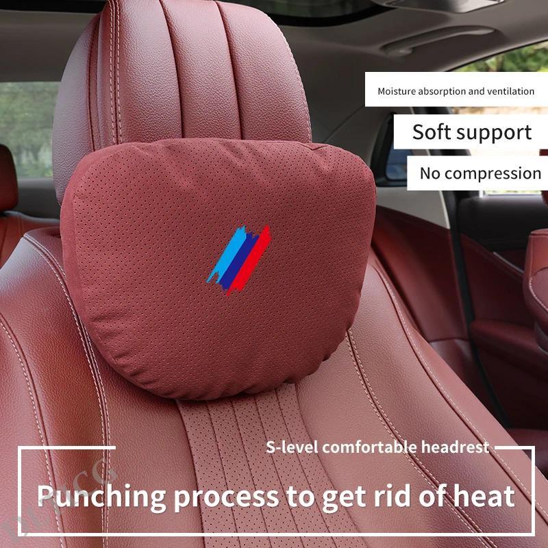 สําหรับ BMW M E39 E46 E60 E65 E82 E87 E90 E92 F26 F20 F30 F36 G05 G20 G30 Auto Headrest คอสนับสนุนเบ