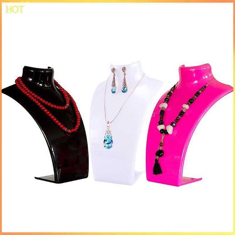 แท่นจัดแสดงเครื่องประดับ สำหรับรองรับสร้อยคอมินิมอลและต่างหูสตั๊ด แบบ TSR