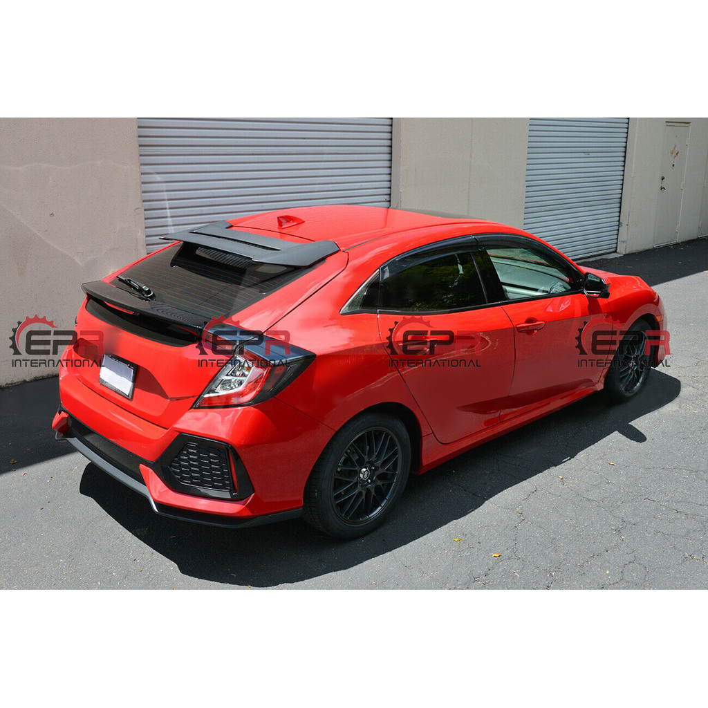 เหมาะสําหรับ Honda Tenth Generation Two-Compartment Civic FK7 คาร์บอนไฟเบอร์ดัดแปลง Mugen Unlimited 