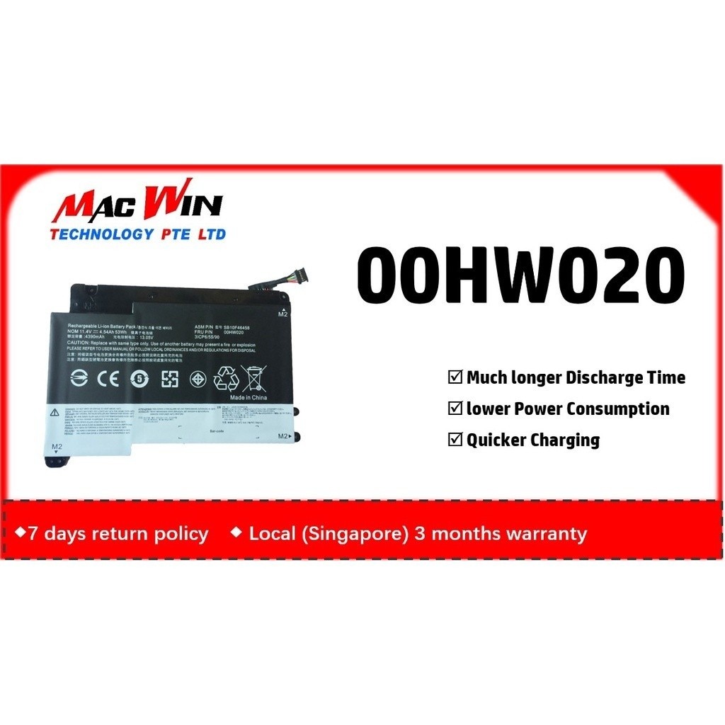 00HW020 Laptop battery Replace for Lenovo ThinkPad Yoga 460 20EL 20EM P40 Yoga 20GQ 20GR Yoga 14 20F