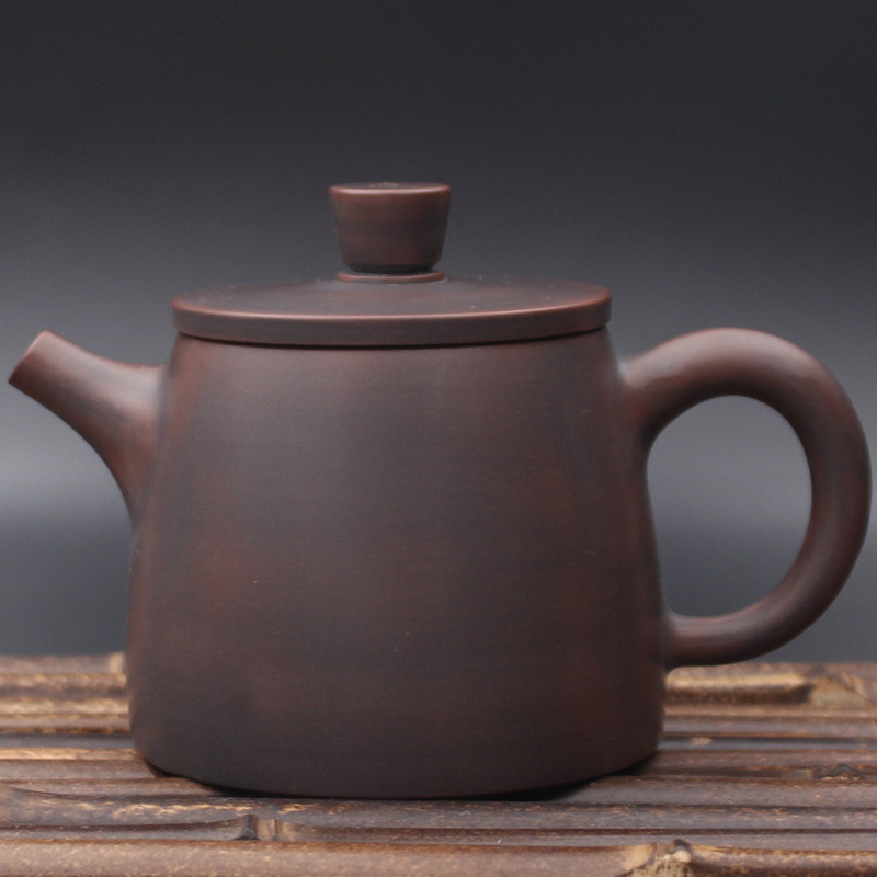 ⇓[] Rijindou กาต้มน้ําทอง Guangxiqinzhou Xingxing เครื่องปั้นดินเผาทําด้วยมือบริสุทธิ์ Kung Fu กาน้ํ