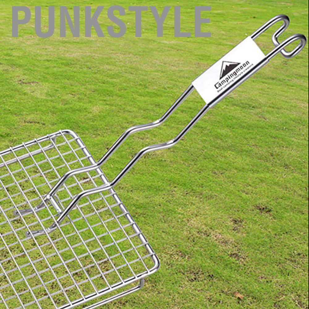 Punkstyle BBQ Grill Grate Lifter สแตนเลสทำอาหาร Grid Gripper