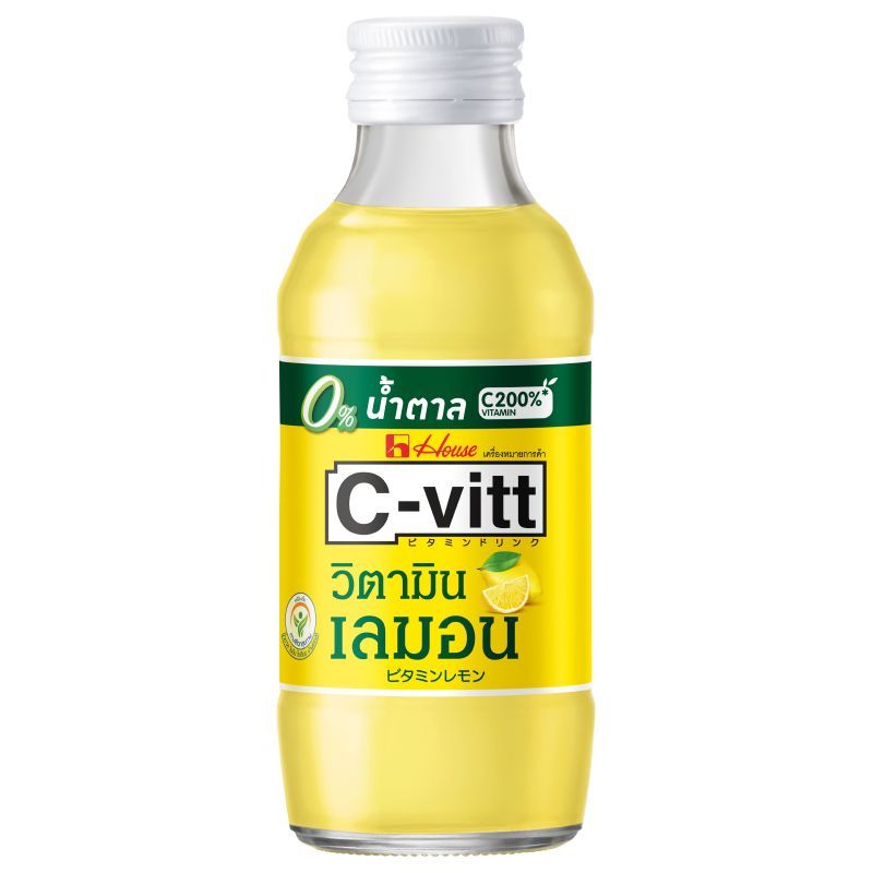 ซีวิทเครื่องดื่มวิตามินเลมอน 140มล. แพค 10 C Vitt Vitamin Lemon 140ml. Pack 10 [หมายเลขบาร์โค้ด 8851123237017 ]