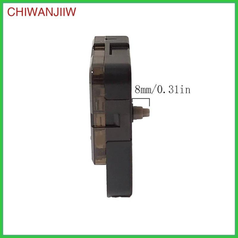 [chiwanjiiw] เครื่องนาฬิกาเงียบ นาฬิกาบอกเวลาไม่ติ๊ก 8MM เพลามาตรฐาน