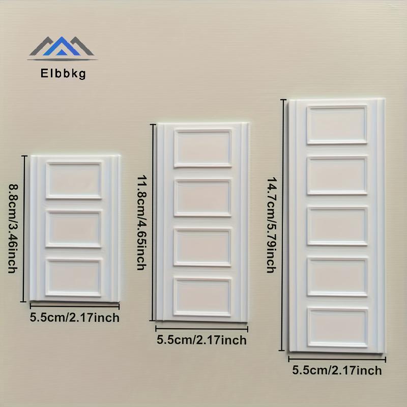 EIbbkg Dollhouse Mini Wall กระโปรงแผงสแควร์สําหรับ Micro Landscape Model Room DIY Window Display Decor อุปกรณ์เสริมลดราคา
