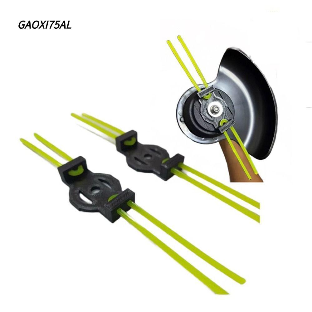 GAOXI75AL Mesin Rumput อุปกรณ์เสริม, Tapak ไนลอนพลาสติกไฟฟ้าไร้สายเครื่องตัดหญ้า, Mesin rumput Bateri สีเขียวเครื่องตัดหญ้าใบมีด