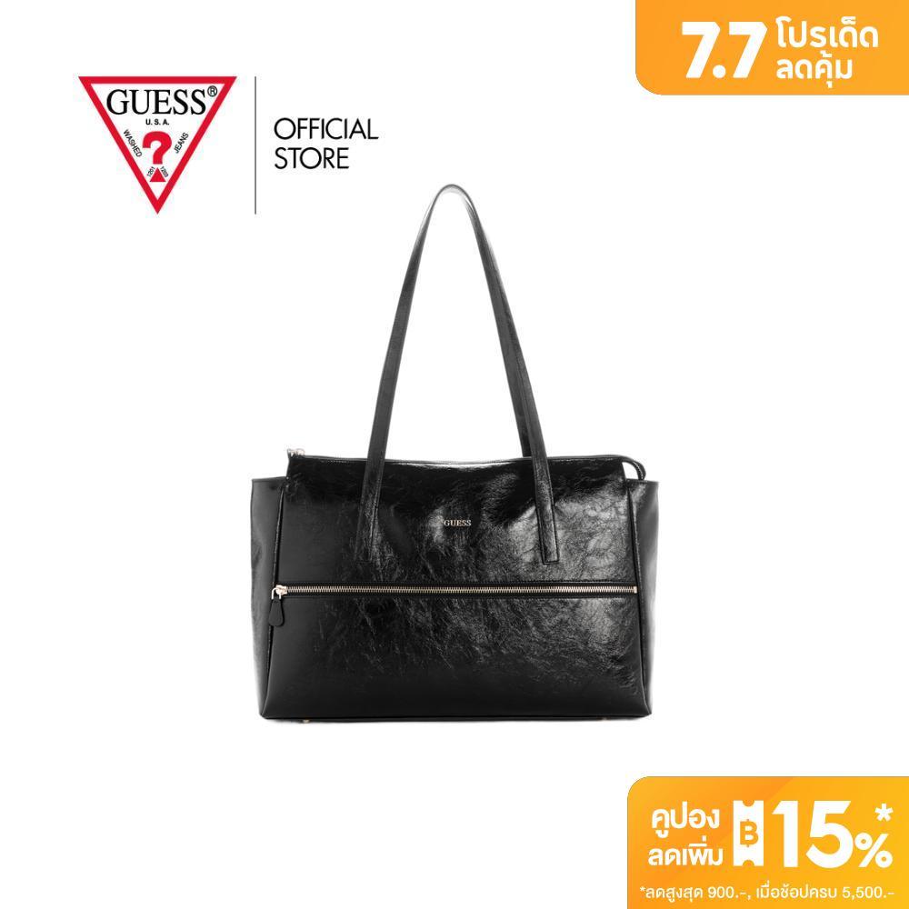 GUESS กระเป๋า รุ่น PG991175 LETTY 2 IN 1 MINI TOTE สีดำ