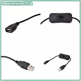 [ใหม่] สาย USB พร้อมสวิตช์ควบคุมไฟสําหรับ Raspberry Pi USB On Off Toggle [TH]