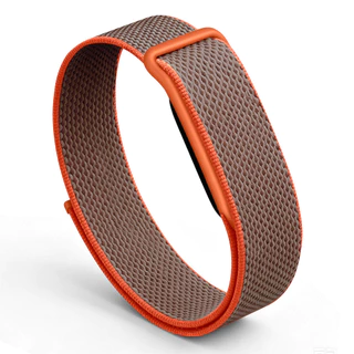 สไตล์ใหม่เหมาะสําหรับ Google Fitbit Air Nylon สายรัดถักกีฬาสายรัดข้อมือทดแทน Velcro ระบายอากาศได้