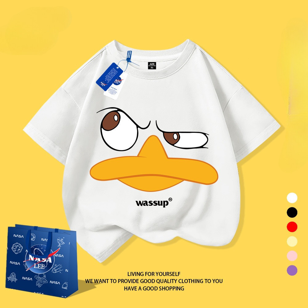 COD/24 ชั่วโมง Delivery/ฤดูร้อนแขนสั้นด้านบน/เด็กชาย/แฟชั่นผลิตภัณฑ์เดี่ยวหล่อทุกการแข่งขัน/ผ้าฝ้ายนุ่ม