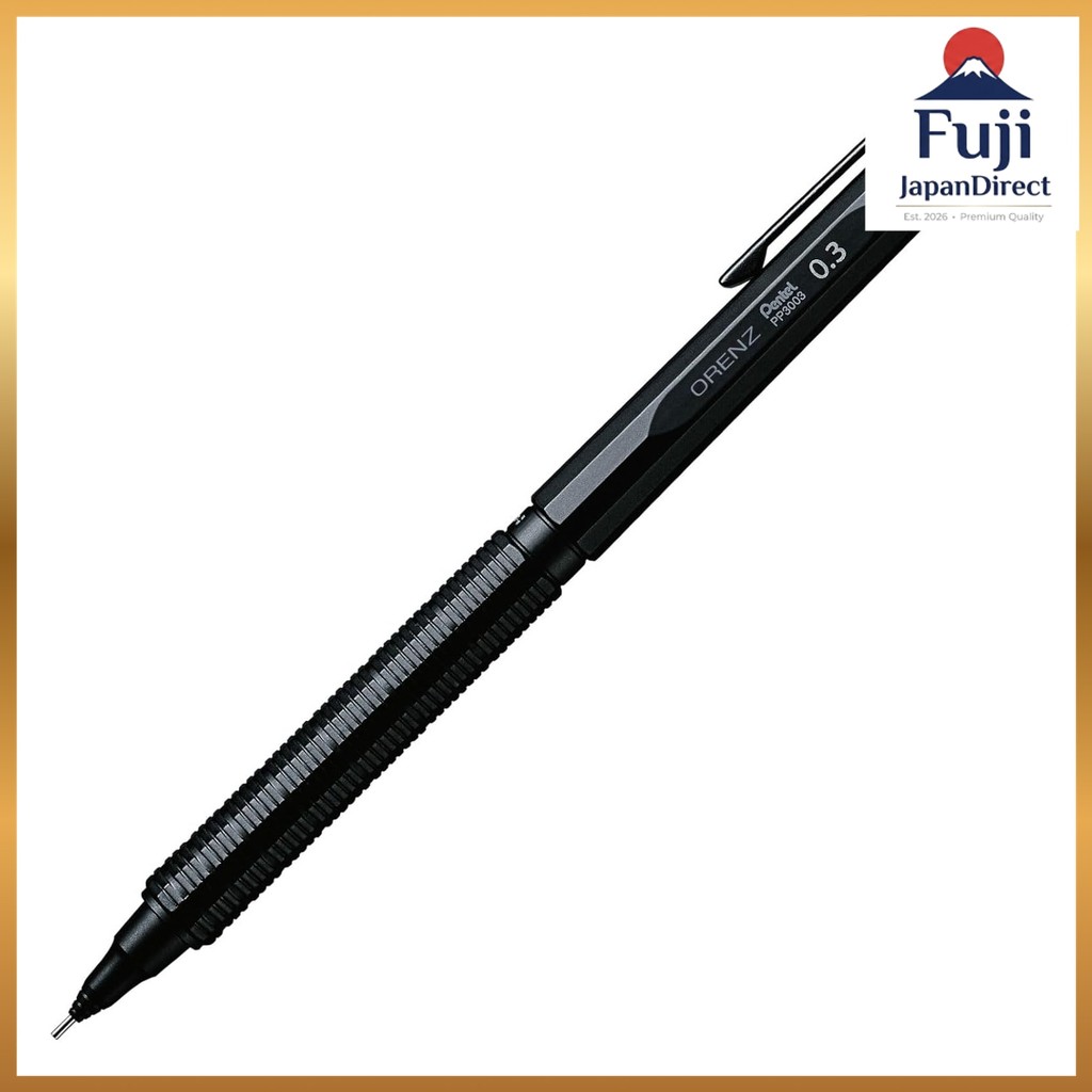 Pentel Mechanical Pencil Oranges Nero 0.3mm PP3003-A Fuji JapanDirect