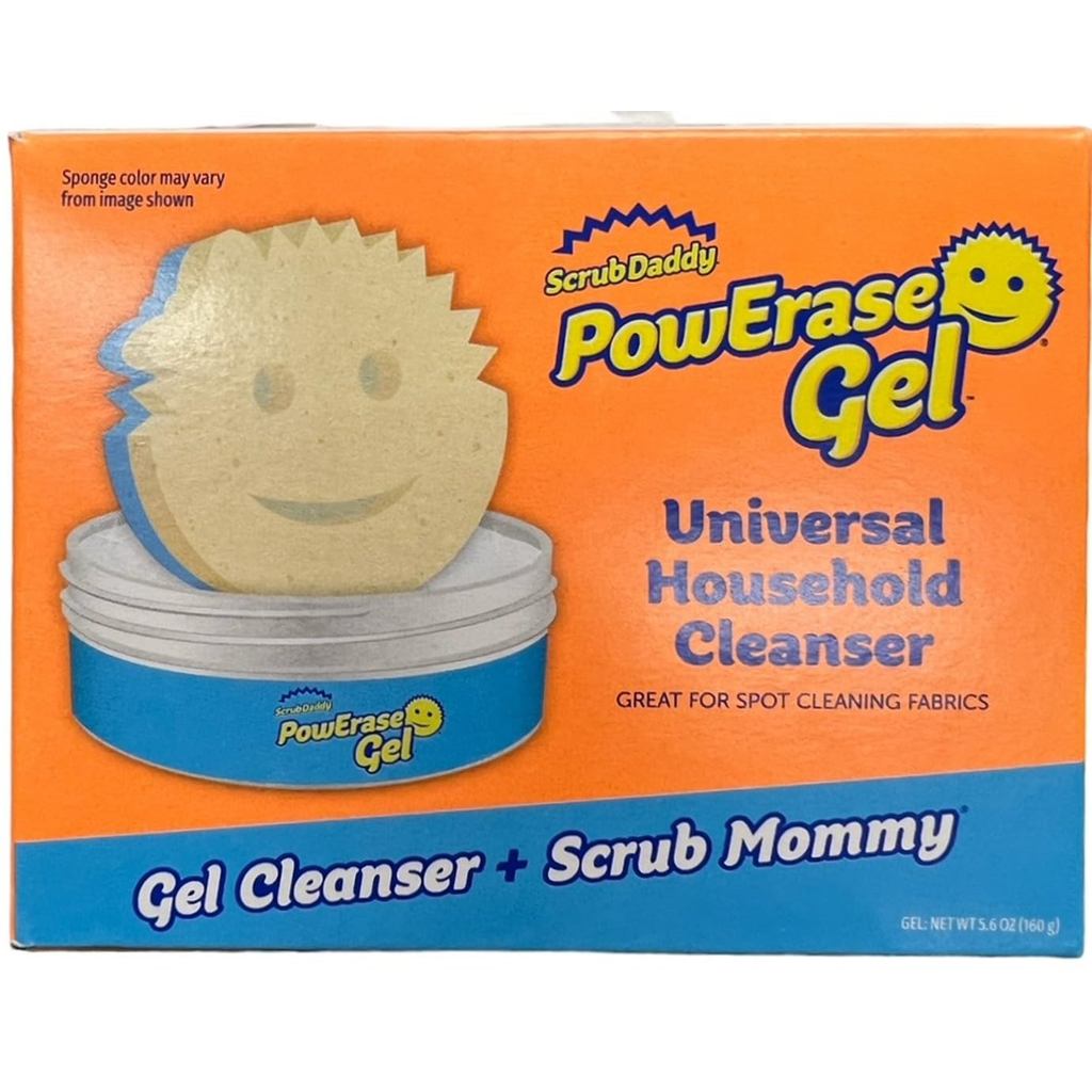 Scrub Daddy Power Erase Gel with Scrub Mommy Sponge VXFN