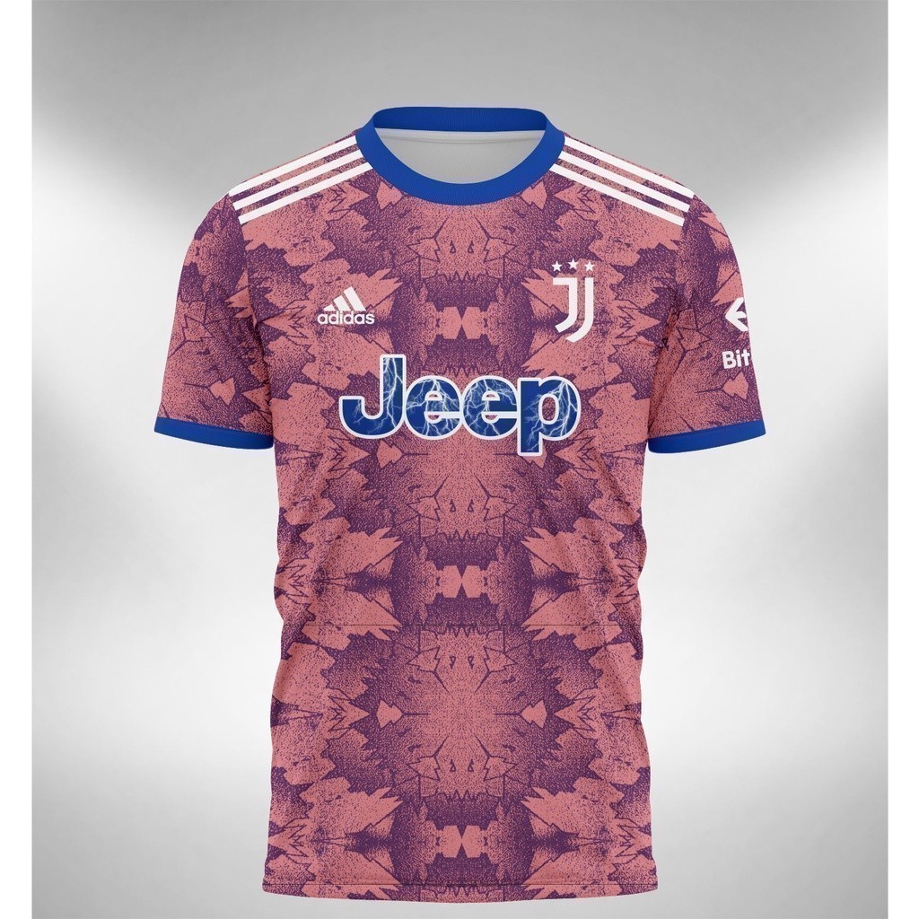 เสื้อเจอร์ซีย์แฟชั่น 2026 Juventus 3rd Third Sublimation Tshirt Jersy