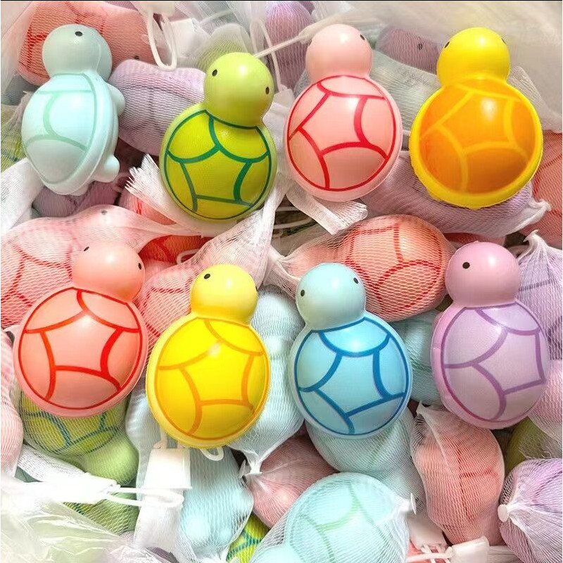 สกุชชี่เต่าจิ๋ว ขนาด 9cm ของเล่นนุ่มนิ่ม ลายน่ารัก