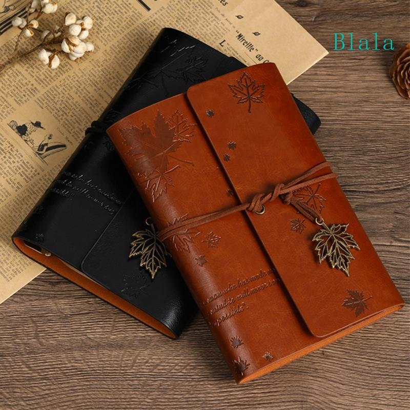 Blala A 6 Maple Leaf Notebook Retro Notebook Travel Leather Journal Notebook
