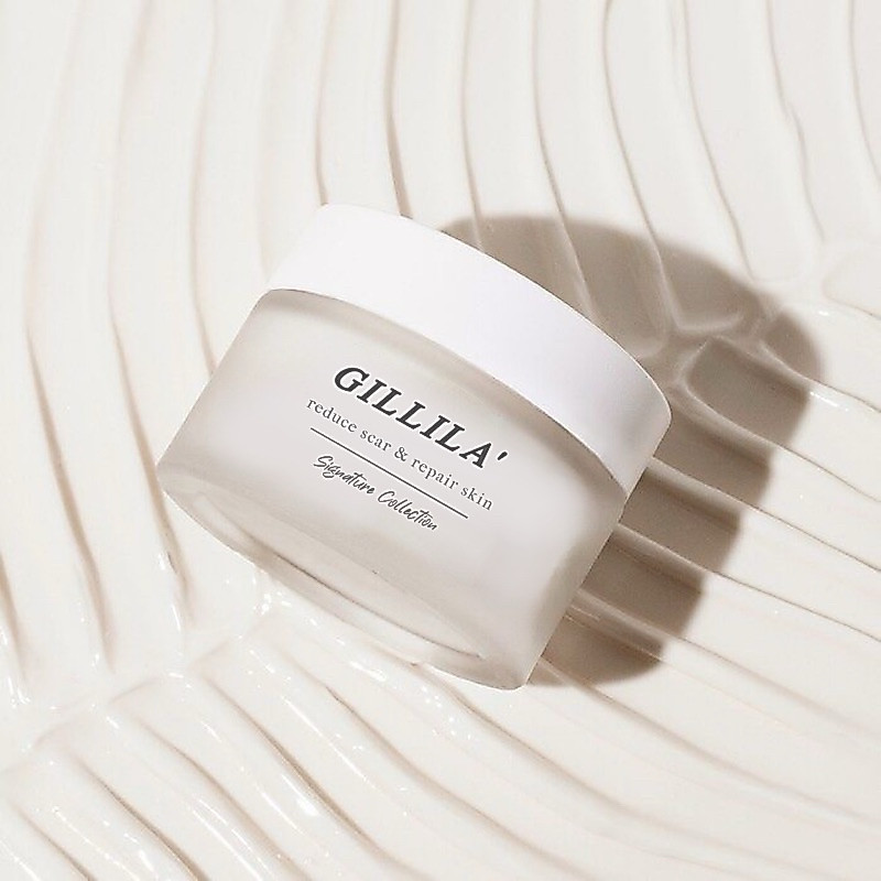 สลายแผลเป็น (สำหรับผิวหน้า) Gillila’ scargel ขนาด 50g.แผลผ่าตัด, รอยนูน ของแท้