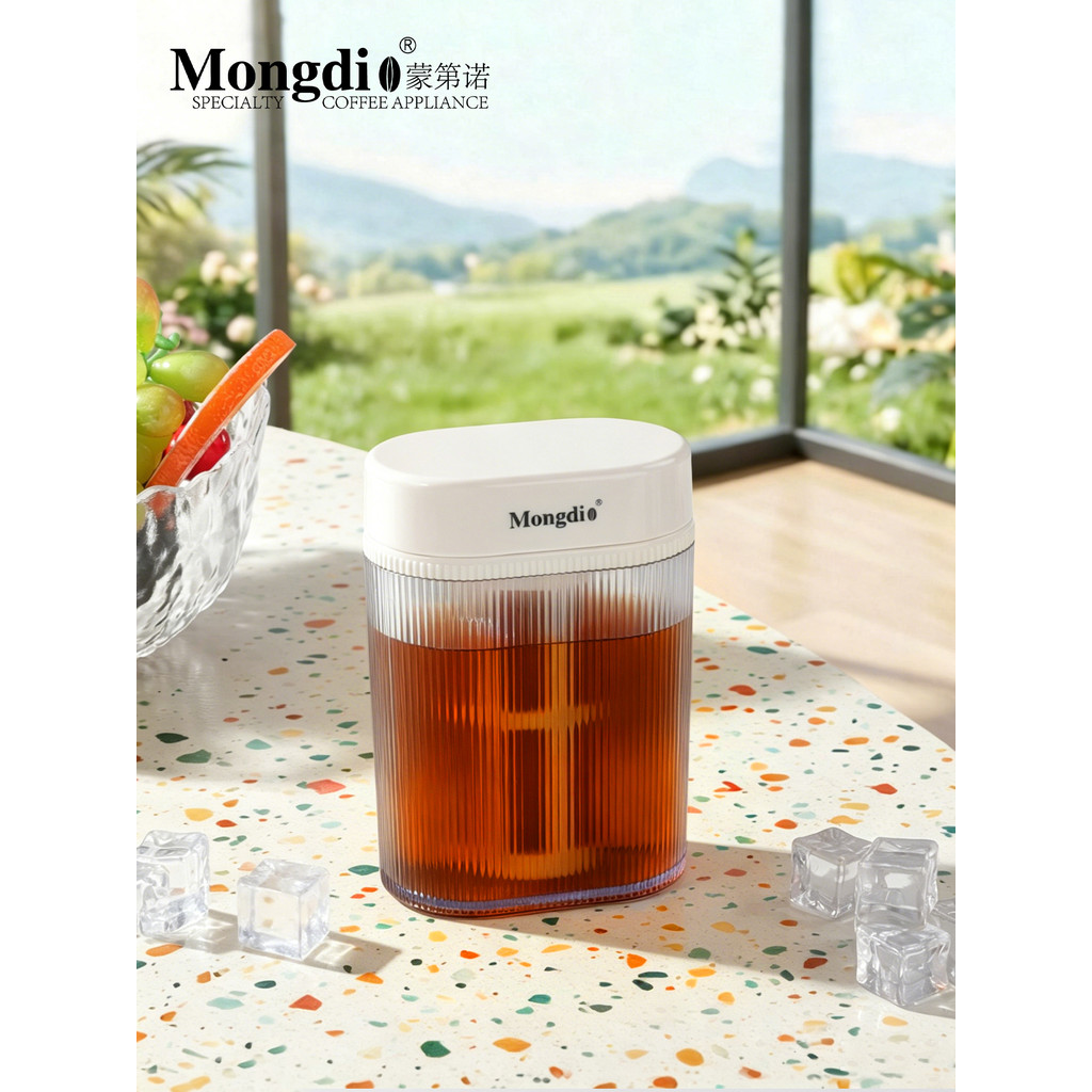 Mongdio Cold Brew Cup Coffee Cold Brew Pot Takeaway Cold Brew Coffee Cup Pocket Portable Tea Cup Bot