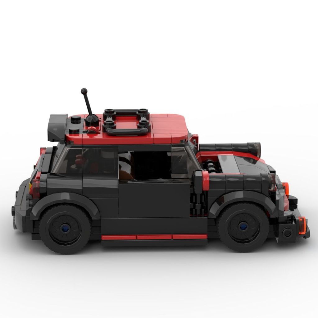 Moc Building Block ใช้งานร่วมกับ MINI COOPER MINI COOPER JCW ของเล่นของขวัญ