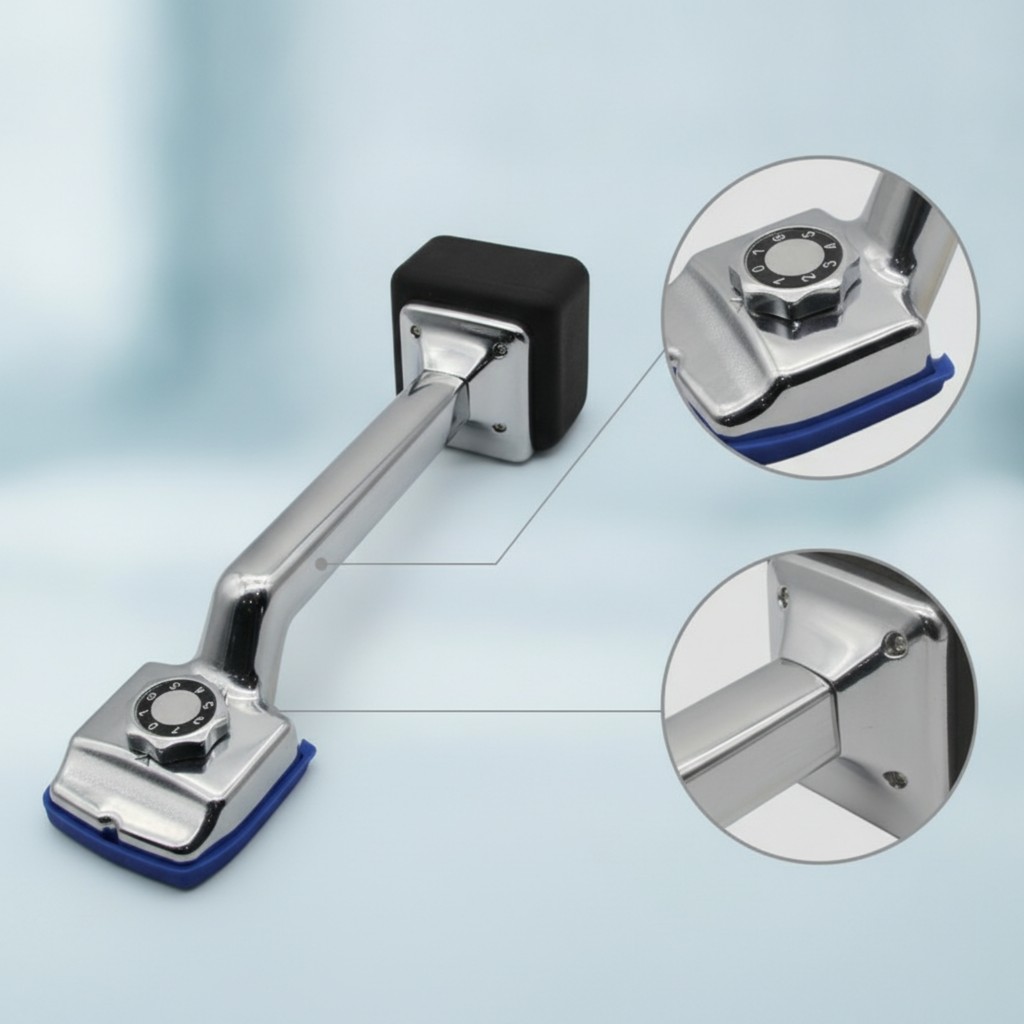 พรม Kicker ปรับ Dial พรมกันลื่นเข่า Kicker เครื่องมือทนทานตามหลักสรีระศาสตร์สําหรับ Flooring Retract