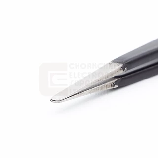 Cadik แหนบ สแตนเลส ชุบ Epoxy ปลายโค้งมน Anti-Magnetic รุ่น 2A