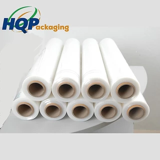 ฟิล์มยืด/ ฟิล์มพันพาเลท/ Stretch Films เกรด A หนา 20 ไมครอน กว้าง 50/120/140 ซม. ยาว 300/400 เมตร น้ำหนักเต็มทุกม้วน