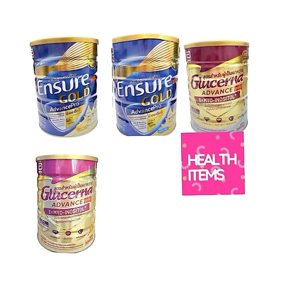 Glucerna SR / Ensure เอนชัวร์โกลด์ อาหารเสริมสูตรครบถ้วน