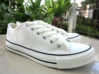 🔥Hot item🔥 ส่งไว!!! ราคาถูกที่สุด!!! Mashare​ รุ่น​ 191 ​รองเท้า​ผ้าใบ​ สี​ : ขาวดำ ไซส์​ : 37 - 43