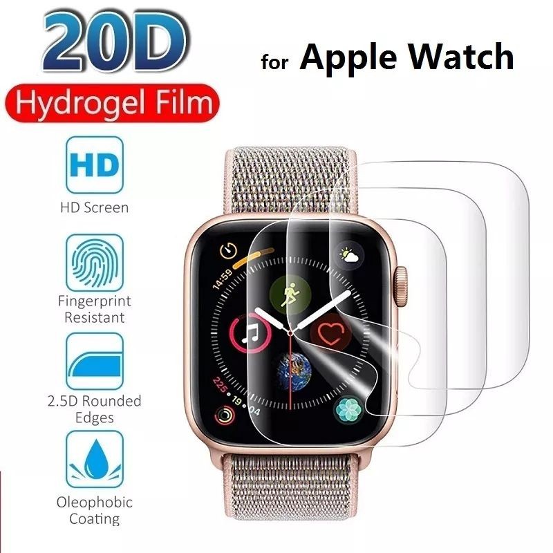 ฟิล์มกันรอยหน้าจอ Hydrogel สําหรับ Apple Watch 8/9 Series (41/45mm) / SE 2022 (40/44mm)