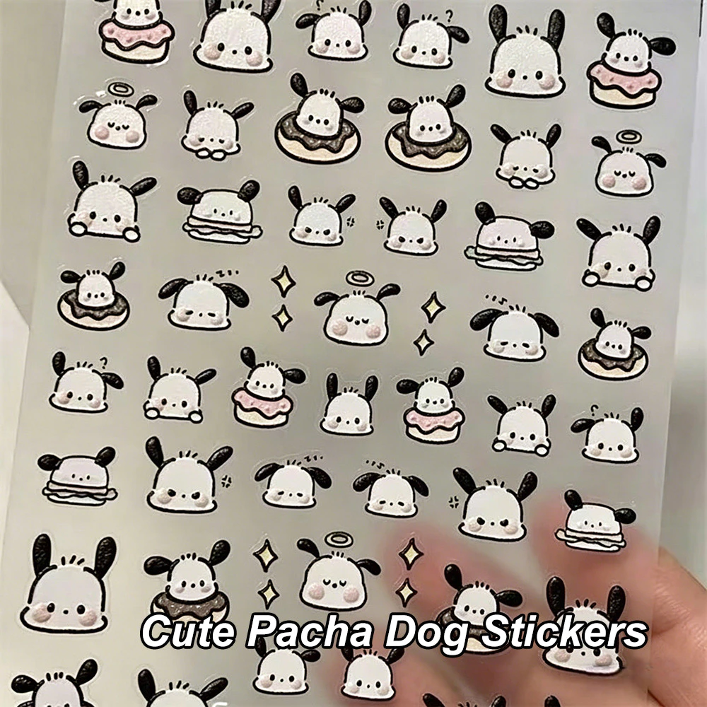 สติกเกอร์ติดขวดน้ำ ลายการ์ตูนน่ารัก ทำจาก PVC โปร่งใส