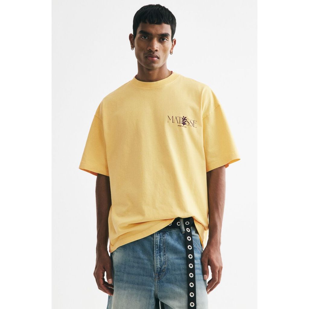 H&M(เอชแอนด์เอ็ม) เสื้อยืดทรงโอเวอร์ไซส์ ผู้ชาย 1159823_25