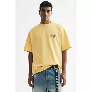 H&M(เอชแอนด์เอ็ม) เสื้อยืดทรงโอเวอร์ไซส์ ผู้ชาย 1159823_25