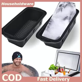 Hdth ขนาดใหญ่พิเศษ ICE Mould ซิลิโคนขนาดใหญ่ ICE Blo แม่พิมพ์ ICE CUBE Maker Reusable ขนาดใหญ่ ICE CUBE ถาด ICE Bath Chiller สําหรับ Home Jelly