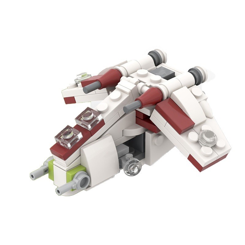 Stars Wars Mini Republic Gunship อุปกรณ์ทหาร บล็อกตัวต่อ "เลโก้" ของเล่นของขวัญ