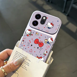 สําหรับ OPPO Reno 16 15 pro MAX reno15 Reno 16F 15F 5g เคสโทรศัพท์ความวิตกกังวล Softcase ซิลิโคนกันกระแทกปกการออกแบบใหม่ความงามสีส้มแมวน่ารักสําหรับสาว KNXM1