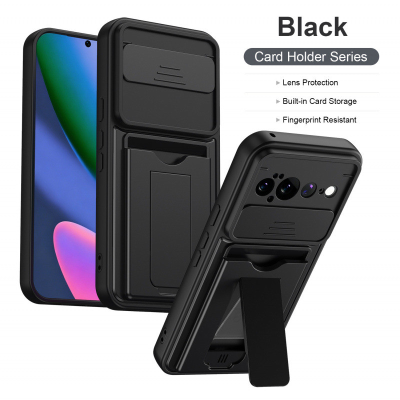 หรูหรามัลติฟังก์ชั่นDrop-proof Bracketเคสโทรศัพท์เหมาะสําหรับGoogle Plxel 10 11 Pro XL 10 Pro 11 Pro