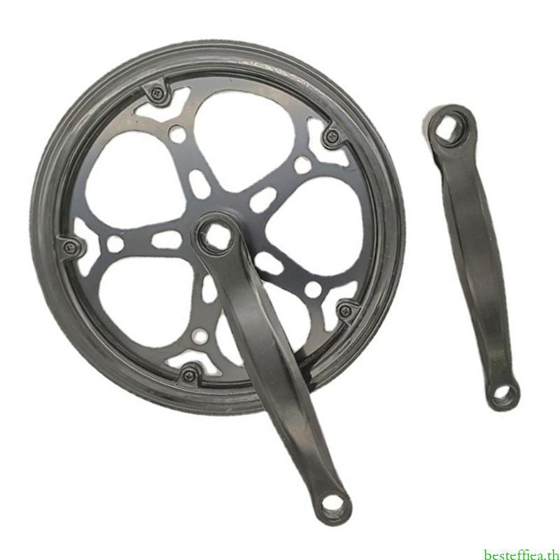 Beste Bicycles Crankset 52T Square Crankset Set Double Chain Cover 170MM Crank Arm