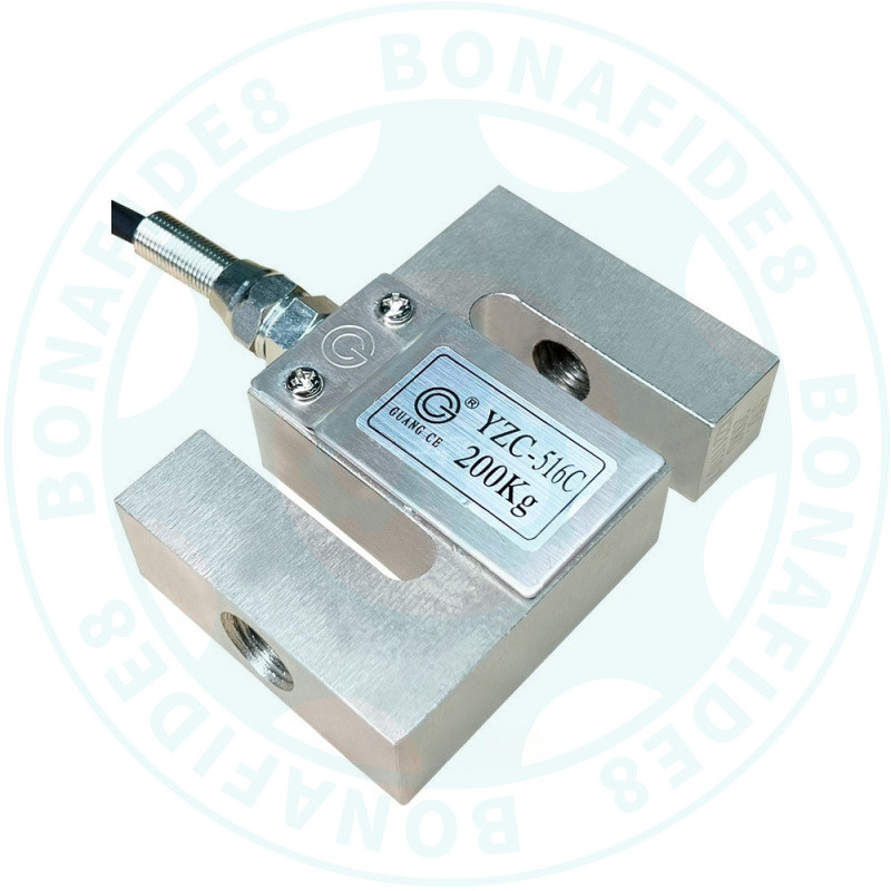 Yzc-516c เซลล์โหลดเซ็นเซอร์แรงดึงรูปตัว S 100/200KG/YZC-516