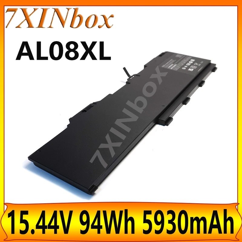 7XINbox AL08XL HSTNN-OB1S AL08094XL 15.44V 94Wh 5930mAh OEM แบตเตอรี่แล็ปท็อปสําหรับ HP ZBook Fury 1
