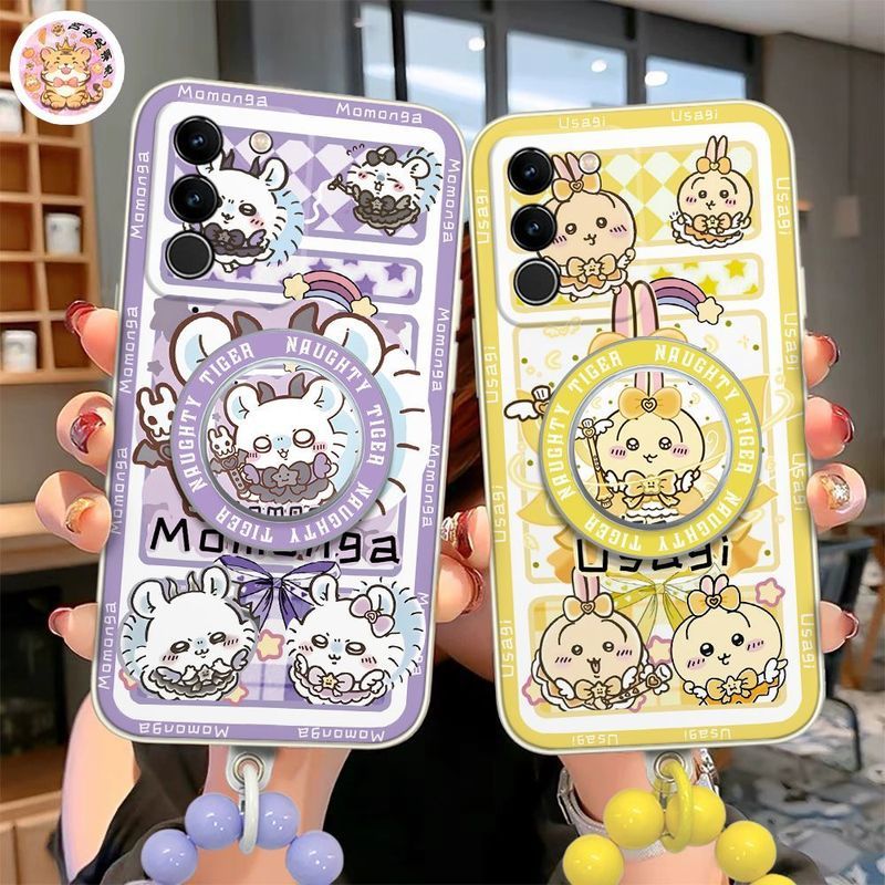 Chiikawa/Usagi/Magnetic Usagi เคสโทรศัพท์ iPhone12 การ์ตูนน่ารัก/hgtd