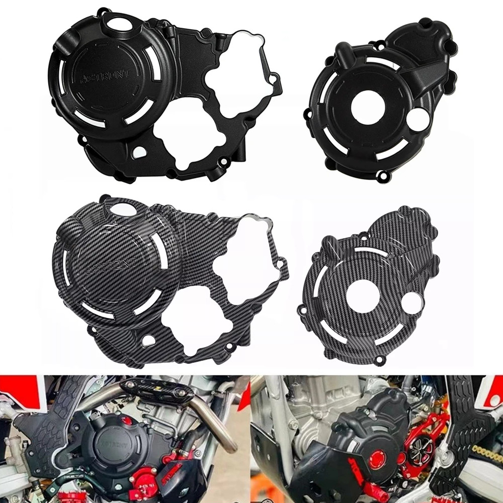 ฝาครอบเครื่องยนต์รถจักรยานยนต์สําหรับ Honda CRF300L CRF300 L CRF 300 L CRF 300L 2021 2022 2023 2024