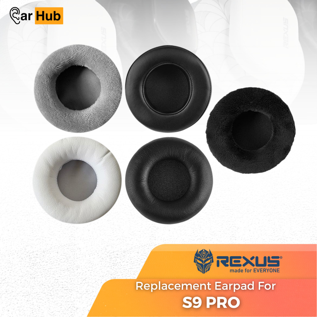 Earpad Rexus S 9 PRO S-9 PRO S9 PRO แผ่นรองหูฟังโฟม Pad Earcup